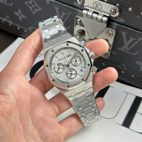 Audemars Piguet Replica Watch Royal Oak 26240ST White Dial APS Factory 41mm - Replica Luxury