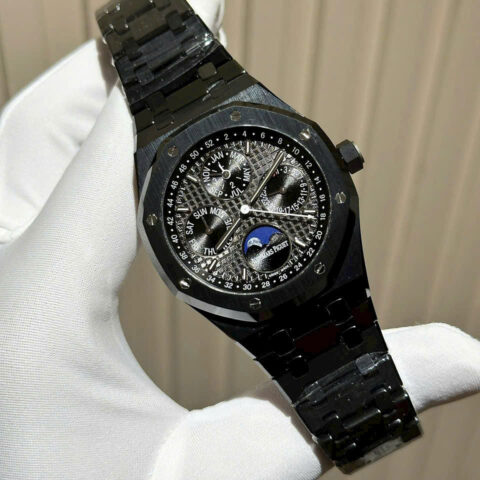 Audemars Piguet Royal Oak 26579CE Black Ceramic Replica Watch APS Factory 41mm - Replica Luxury