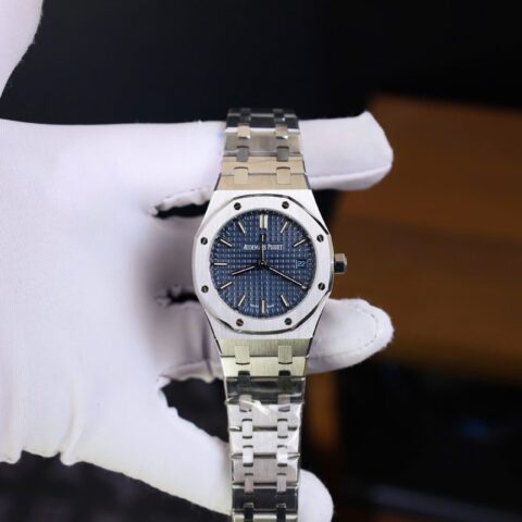 Audemars Piguet Royal Oak Replica 11 Watch Dial Blue Automatic Movement 34mm - Replica Luxury