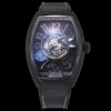 Franck Muller Grand Central Tourbillon Carbon Best Replica Watch 45mm - Replica Luxury