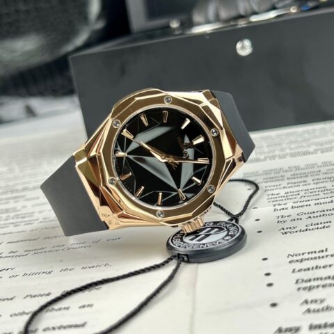 Hublot Rep 11 Watch Classic Fusion Orlinski King Gold Black Dial HB Factory 40mm - Replica Luxury