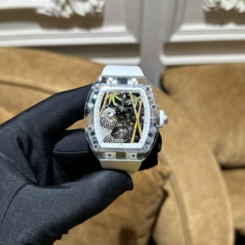 Richard Mille Replica 1:1 Watch RM26-01 Sapphire Tourbillon Transparent Case 43mm - Replica Luxury