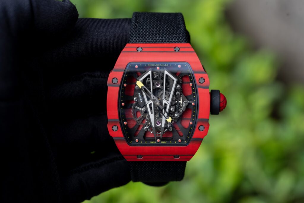 Richard Mille Replica 1:1 Watch RM27-03 Full Carbon Red 44mm - Replica Luxury