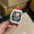 Richard Mille Replica 1:1 Watch RM88 Smiley Red Rubber Strap 42mm - Replica Luxury