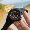 Roger Dubuis Fake Watch Excalibur RDDBEX0817 Tourbillon Rubber Strap BBR Factory 45mm - Replica Luxury