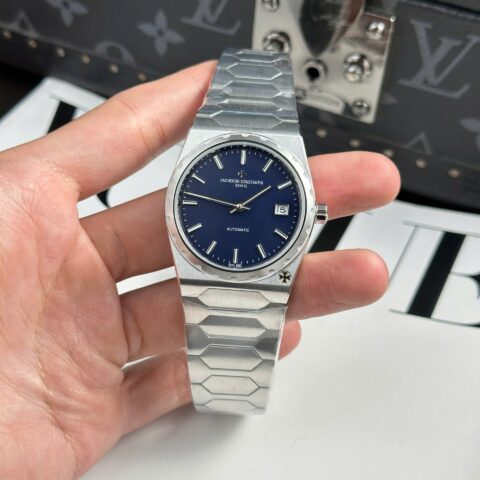 Vacheron Constantin Replica Watch Historiques 222 Blue Dial 8F Factory 37mm - Replica Luxury
