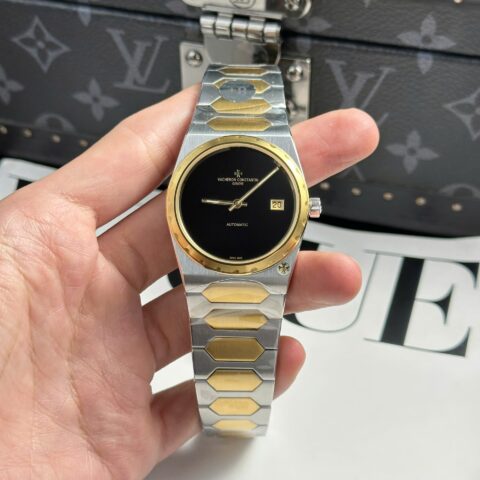 Vacheron Constantin Replica Watch Historiques 222 Dial Black 8F Factory 37mm - Replica Luxury